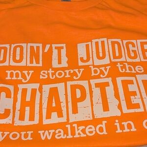 Orange Graphic T-Shirt